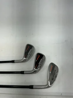 Used Cobra KING JR Jr Package Set RH Black And Orange 7 Piece