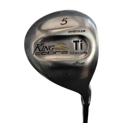 Used Cobra KING TI OVERSIZE OFFSET Mens Fairway Wood RH 5 Wood
