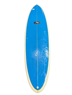 Used COCOA BEACH SURF COMPANY Surfboard Royal Blue 7Ft