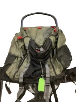 Used Coleman PEAK 1 CAMPING BACKPACK External Frame Backpack Dark Green