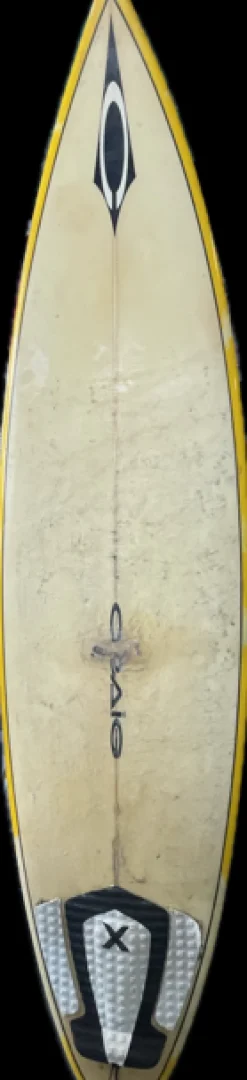 Used CRAIG Surfboard White 6Ft 3In