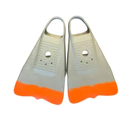 Used DaFin PRO MODEL Fins Orange And Grey SM (5-6)
