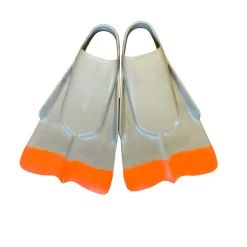 Used DaFin PRO MODEL Fins Orange And Grey SM (5-6)