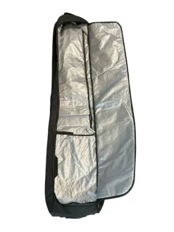 Used Dakine Wheeled Snowboard Bag Black