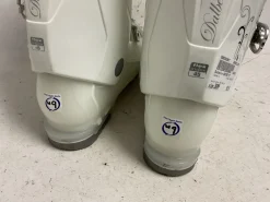 Used Dalbello ASPIRE 57 Womens DH Ski Boot Grey And White 260 MP - M08 - W09
