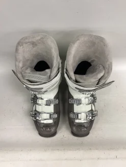Used Dalbello ASPIRE 67 Womens DH Ski Boot White 240 MP - J06 - W07