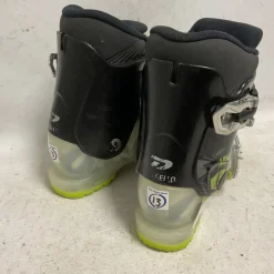 Used Dalbello MENACE 2.0 Boys DH Ski Boot Black And Orange 230 MP - J05 - W06