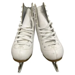Used DBX FIGURE SKATES WomensFigure Skate White Senior 5