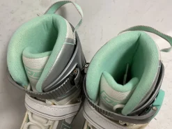 Used DBX NBS Womens Softboot Skate Grey And White Senior 7