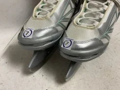Used DBX NBS Womens Softboot Skate Grey And White Senior 7