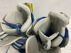 Used DC Shoes 303146 Mens Snowboard Boots White And Royal Blue Senior 11