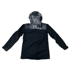 Used DC Shoes Outerwear Heavy Jacket Mens Black Medium