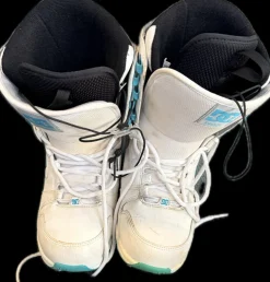 Used DC Shoes PHASE Womens Snowboard Boots White Senior 9