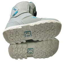 Used DC Shoes SCOUT 2024 Boys Snowboard Boots Grey Junior 04