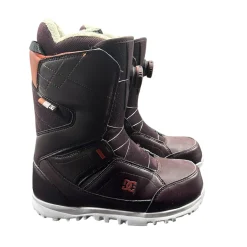Used DC Shoes SEARCH Womens Snowboard Boots Maroon Senior 8.5
