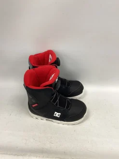 Used DC Shoes YOUTH SCOUT Boys Snowboard Boots Black Junior 04