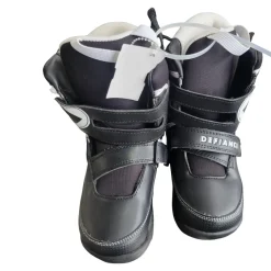 Used DEFIANCE YTH SB BOOTS Boys Snowboard Boots Black Junior 03