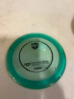 Used Discmania DDX C-LINE Disc Golf Driver Turquoise