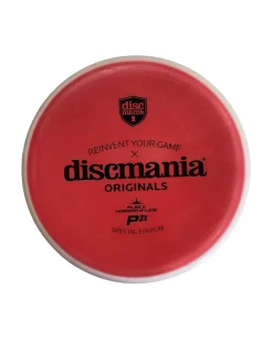 Used Discmania P3X FLEX 2 D LINE Disc Golf Putter Red 176g