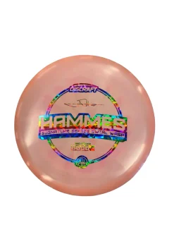 Used Discraft WASP Disc Golf Mid Range Orange