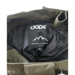 Used DOPE SNOW NOTORIOUS SNOWBOARD PANTS Snow Pants M Brown XL