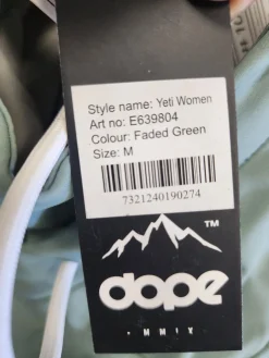 Used Dope Yeti Green Jacket MD