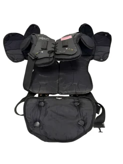 Used Douglas JP24 Junior Football Shoulder Pads Black XL 15-16"