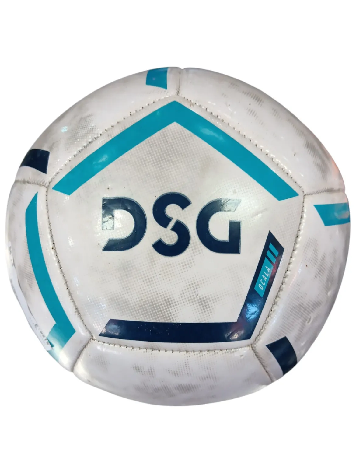 Used DSG All Size Soccer Ball White 3