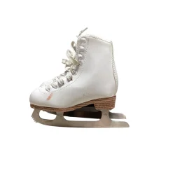 Used DSG FIGURE Girls Figure Skate White Youth 10.0