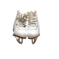 Used DSG FIGURE Girls Figure Skate White Youth 10.0