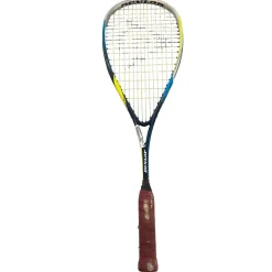 Used Dunlop BIOMIMETIC EVOLUTION 130 Adult Squash Racquet Navy Blue 4 5/8