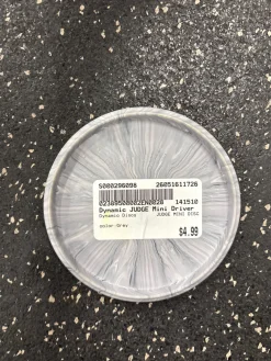 Used Dynamic Discs JUDGE MINI DISC Other Golf Disc Grey
