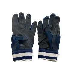 Used Easton BB/SB Batting Gloves Navy Blue SM