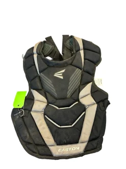 Used Easton CHEST PROTECTOR Catchers Chest Protector Black Adult