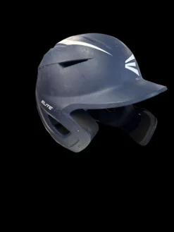 Used Easton ELITE X Batting Helmet w/Mask Navy Blue S/M