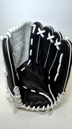 Used Easton FUNDAMENTAL RH Throw Fastpitch Glove Black 12 1/2"