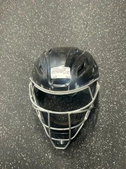 Used Easton GAMETIME Catchers Helmet w/Mask Black SM