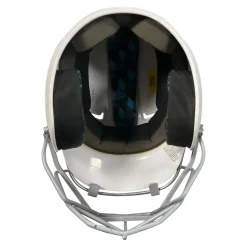 Used Easton GAMETIME II Batting Helmet w/Mask White One Size