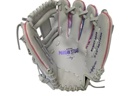 Used Easton Morgan Stuart Elite RH Throw Fastpitch Glove 11 1/2