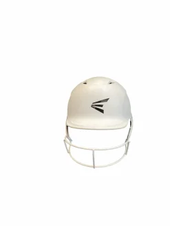 Used Easton PROWESS Batting Helmet w/Mask White MD