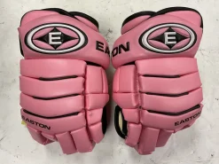 Used Easton SYNERGY 500 Junior Gloves Pink 11"