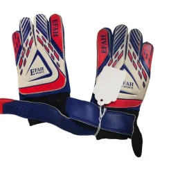 Used EFAH SPORTS GOALIE GLOVES Soccer Goalie Gloves Royal Blue 5