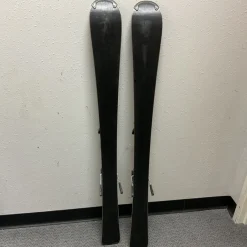 Used Elan ELEMENT Boys DH Ski/Binding Black And Neon Green 120 cm