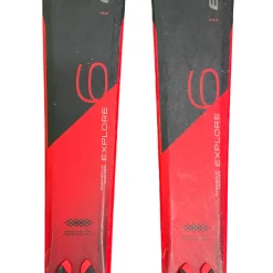 Used Elan EXPLORE 6 Mens DH Ski/Binding Red 140 cm