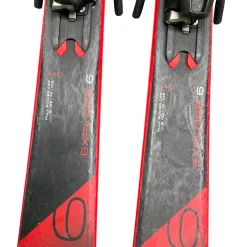 Used Elan EXPLORE 6 Mens DH Ski/Binding Red 140 cm