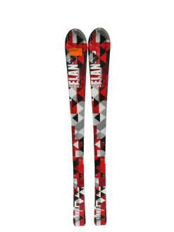 Used Elan FORMULA Boys Skis Only Red 130 cm