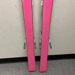 Used Elan LIL MAGIC Girls DH Ski/Binding Purple 140 cm