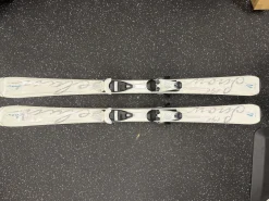 Used Elan SNOW W STUDIO Womens DH Ski/Binding White 140 cm
