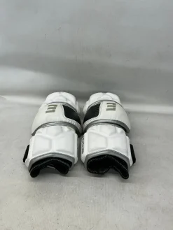 Used Epoch ARM PADS Lacrosse Arm Pads/Guards White MD