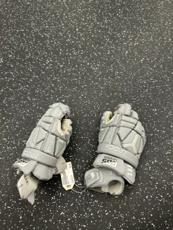 Used Epoch ELITE Lacrosse Gloves Mens Grey 12"